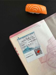 Pasaporte sello