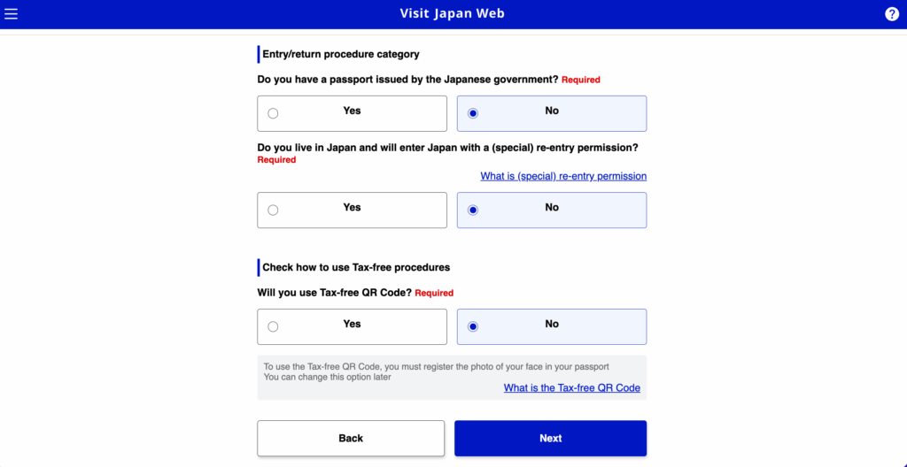 RRegistro personal Visit Japan We